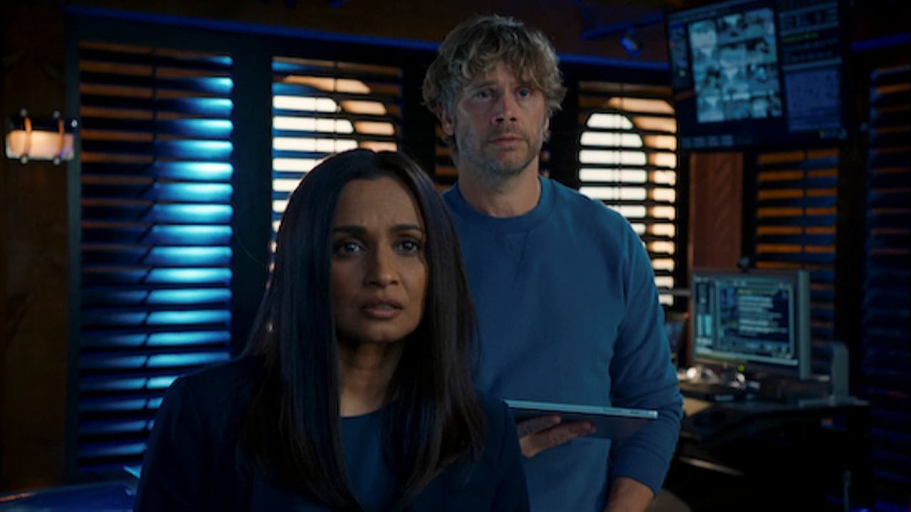 Navy CIS: L.A. : Bild Kavi Ramachandran Ladnier, Eric Christian Olsen