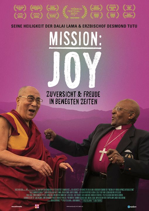 Mission: Joy - Zuversicht & Freude in bewegten Zeiten : Kinoposter