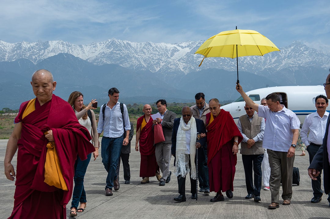 Mission: Joy - Zuversicht & Freude in bewegten Zeiten : Bild Desmond Tutu, Dalaï Lama