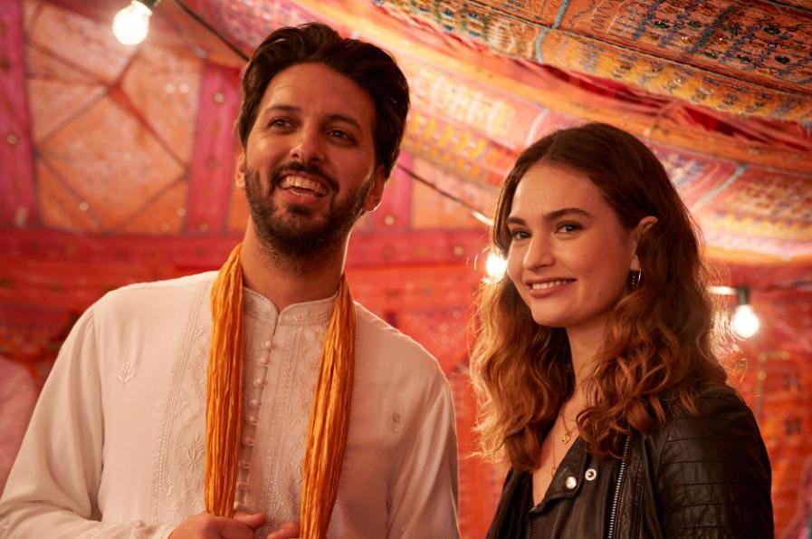 What’s Love Got To Do With It? : Bild Lily James, Shazad Latif