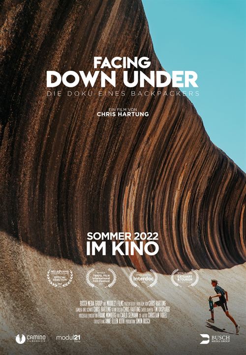 Facing Down Under – Die Doku eines Backpackers : Kinoposter
