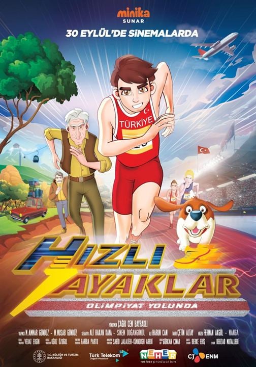 Hizli Ayaklar : Kinoposter