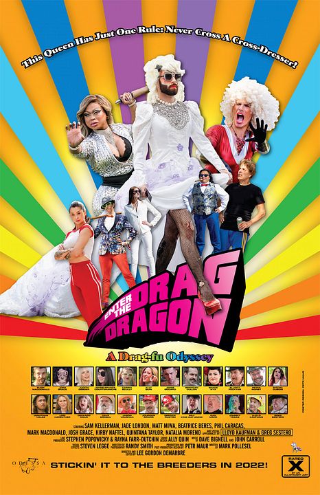 Enter The Drag Dragon : Kinoposter