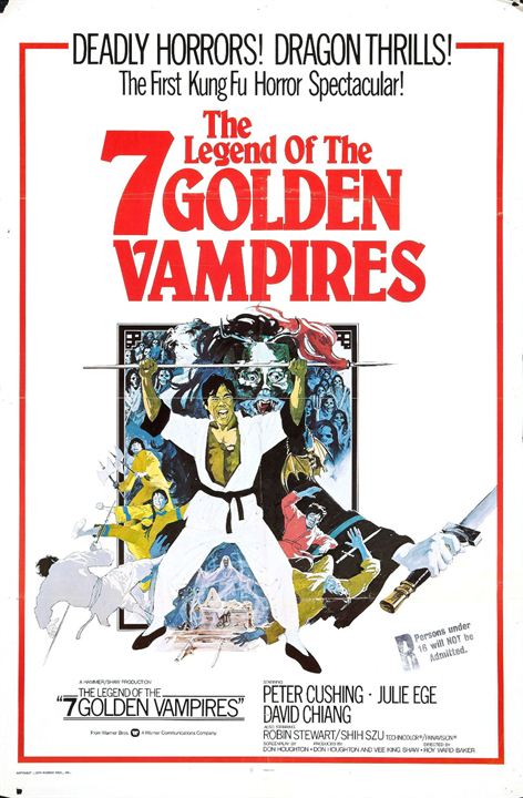 Die sieben goldenen Vampire : Kinoposter