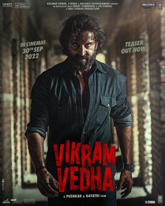 Vikram Vedha : Kinoposter