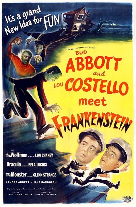 Abbott und Costello treffen Frankenstein : Kinoposter