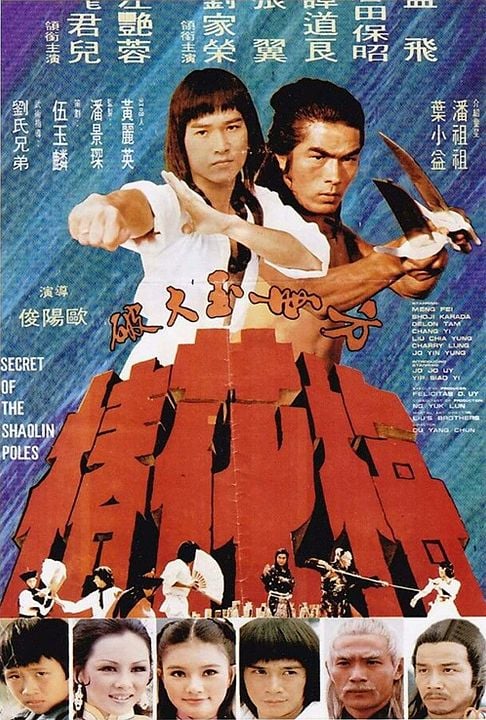 Bruce and the Shaolin Poles : Kinoposter