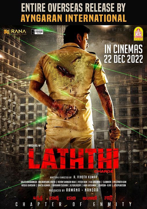Laththi : Kinoposter