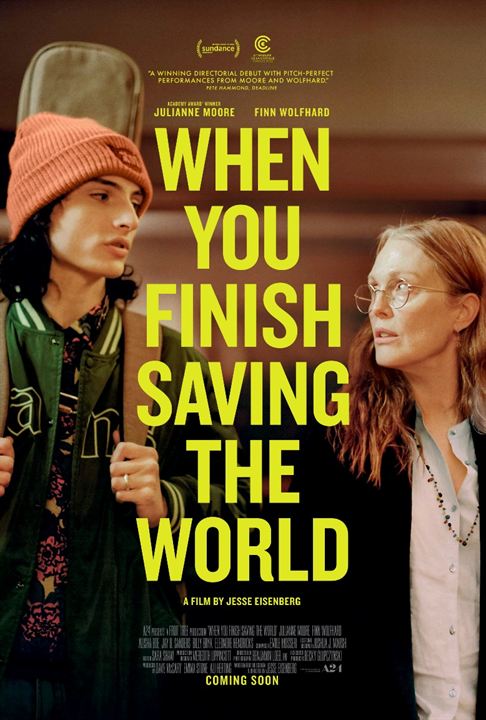When You Finish Saving The World : Kinoposter