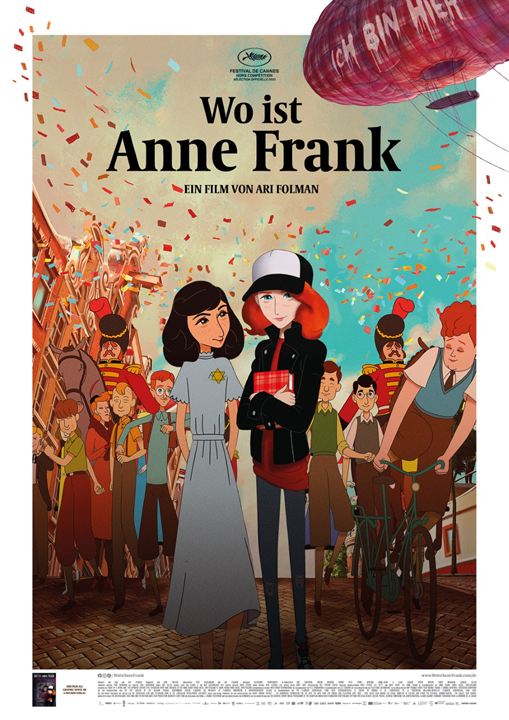 Wo ist Anne Frank : Kinoposter