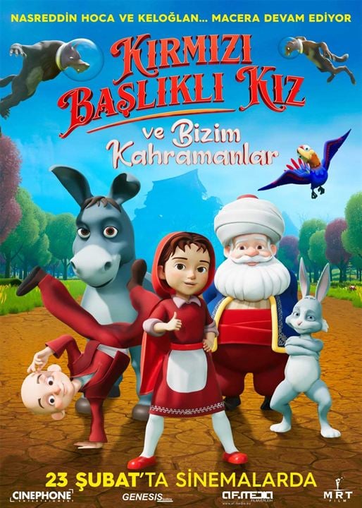 Kırmızı Başlıklı Kız ve Bizim Kahramanlar : Kinoposter