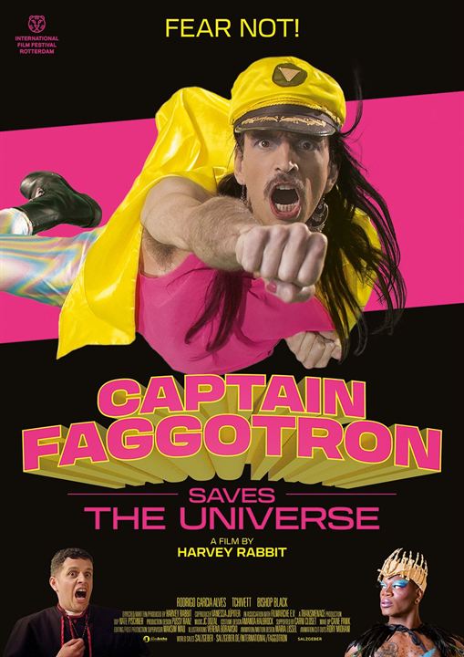 Captain Faggotron Saves The Universe : Kinoposter