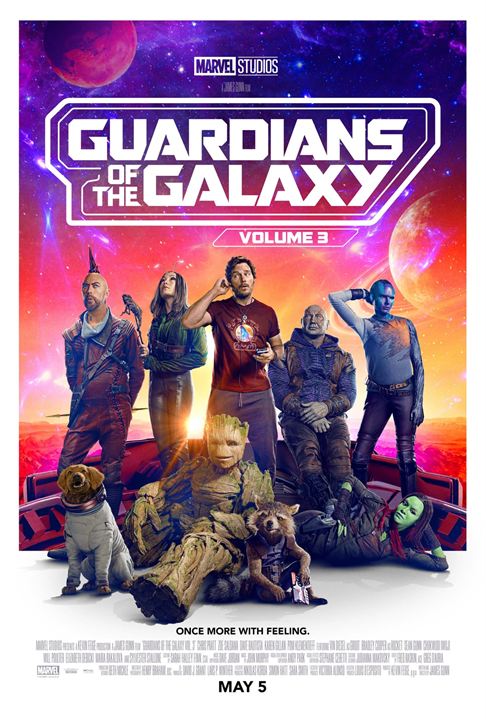 Guardians Of The Galaxy Volume 3 : Kinoposter