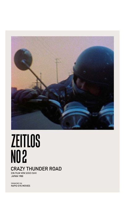 Crazy Thunder Road : Kinoposter