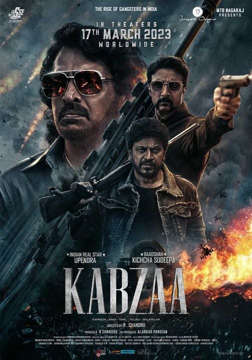 Kabzaa : Kinoposter