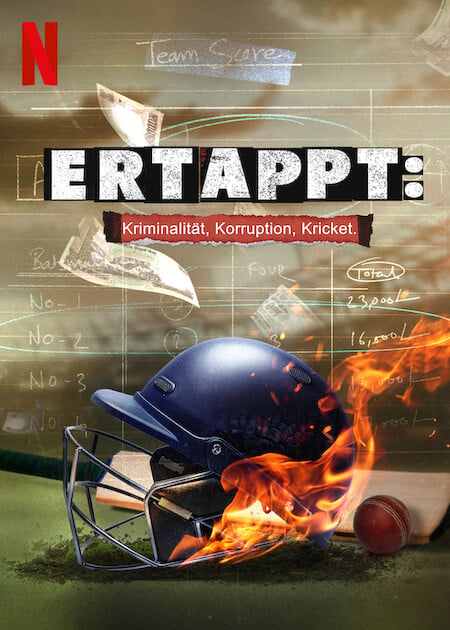 Ertappt: Kriminalität, Korruption, Kricket. : Kinoposter