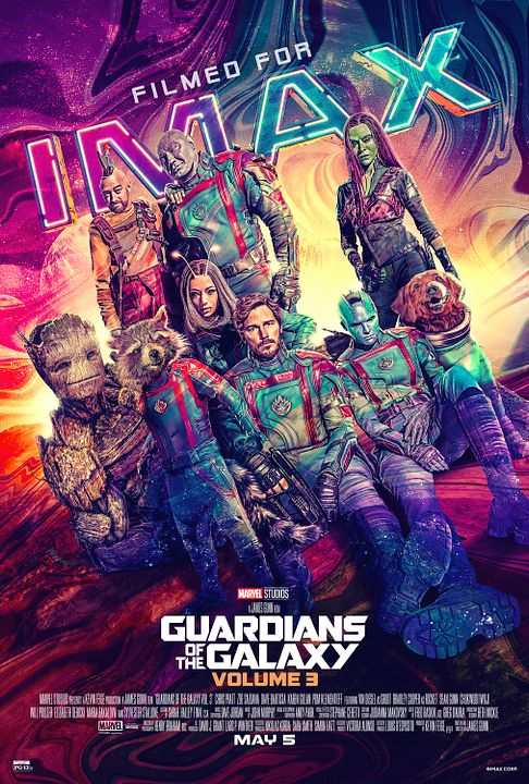 Guardians Of The Galaxy Volume 3 : Kinoposter