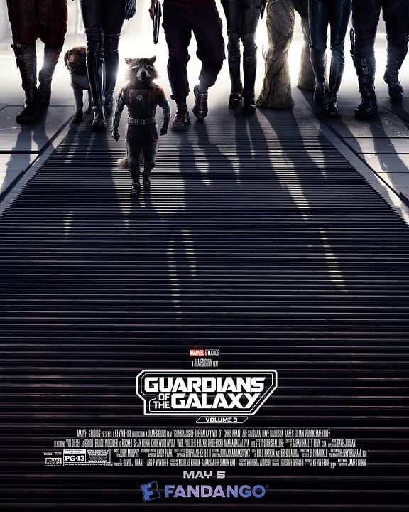 Guardians Of The Galaxy Volume 3 : Kinoposter