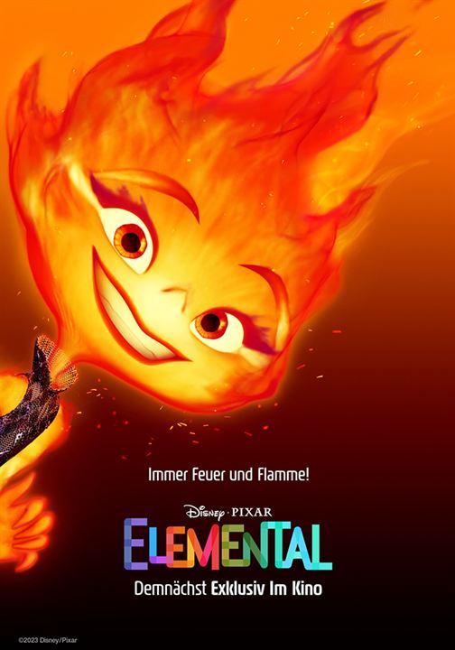 Elemental : Kinoposter