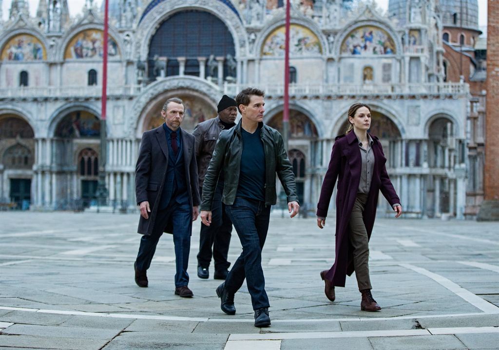 Mission: Impossible 7 - Dead Reckoning : Bild Tom Cruise, Simon Pegg, Ving Rhames, Rebecca Ferguson