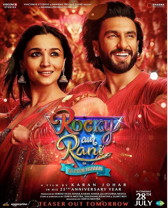 Rocky Aur Rani Kii Prem Kahaani : Kinoposter