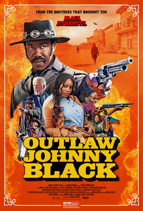 The Outlaw Johnny Black : Kinoposter