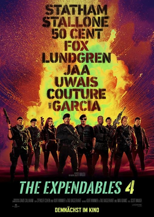 The Expendables 4 : Kinoposter