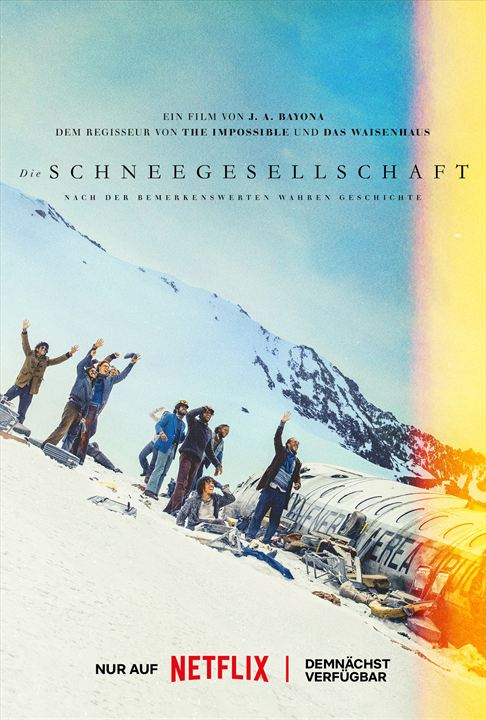 Die Schneegesellschaft : Kinoposter