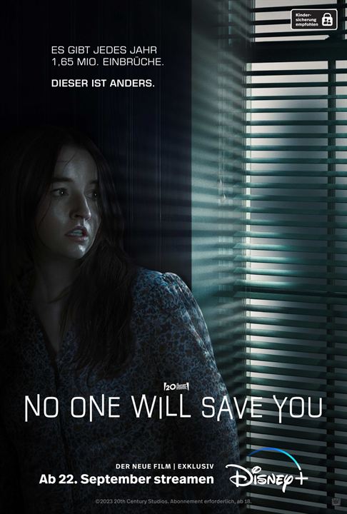 No One Will Save You : Kinoposter