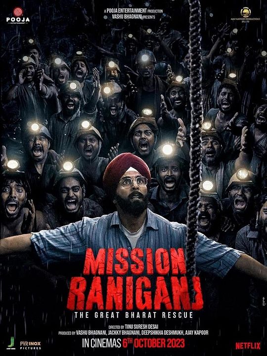 Mission Raniganj : Kinoposter