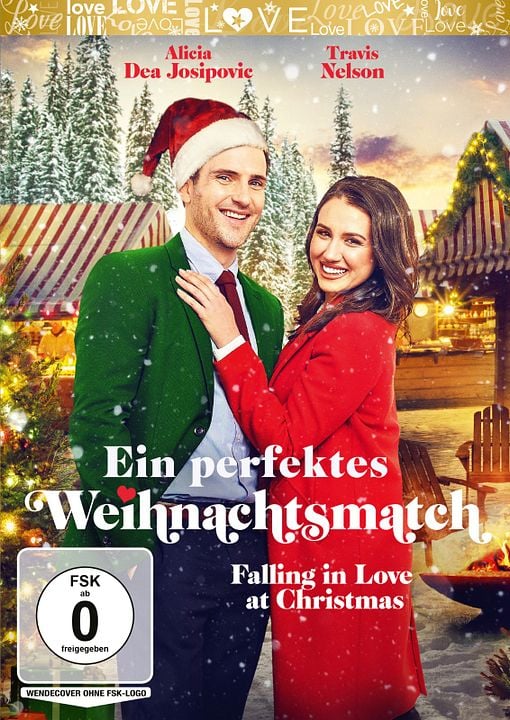 Ein perfektes Weihnachtsmatch – Falling In Love At Christmas : Kinoposter