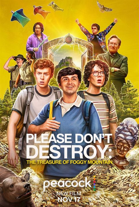 Please Don’t Destroy: The Treasure of Foggy Mountain : Kinoposter