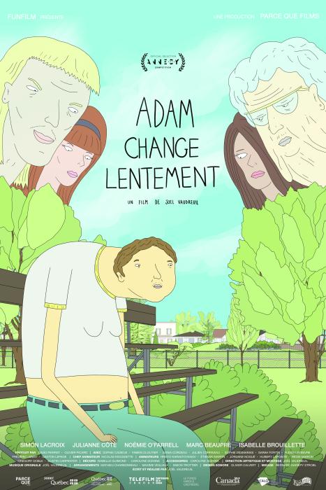 Adam change lentement : Kinoposter