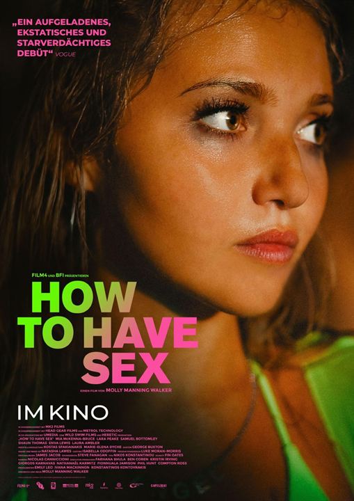 How To Have Sex : Kinoposter