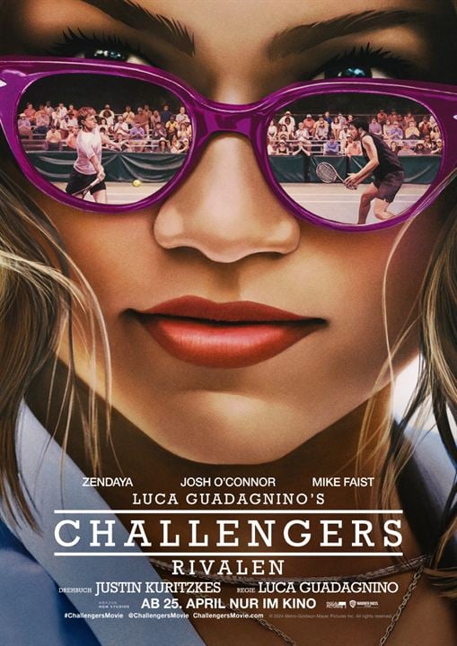 Challengers - Rivalen : Kinoposter