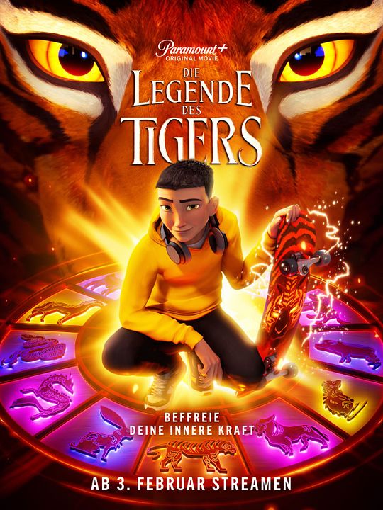 Die Legende des Tigers : Kinoposter