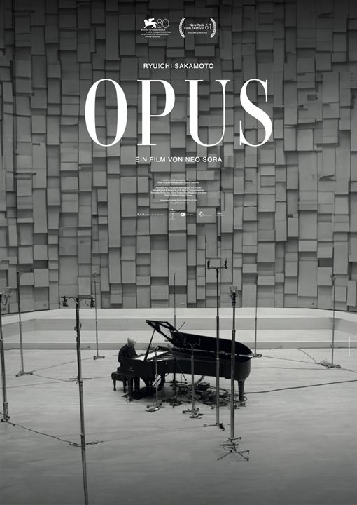 Opus - Ryuichi Sakamoto : Kinoposter
