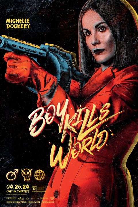 Boy Kills World : Kinoposter