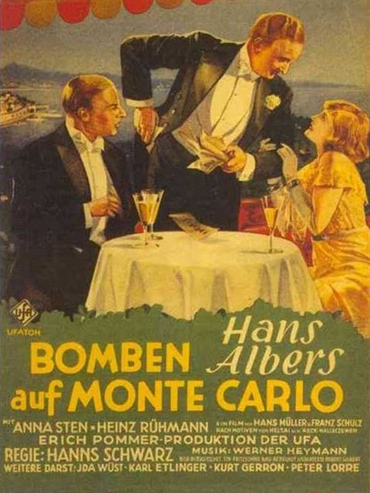 Bomben auf Monte Carlo : Kinoposter