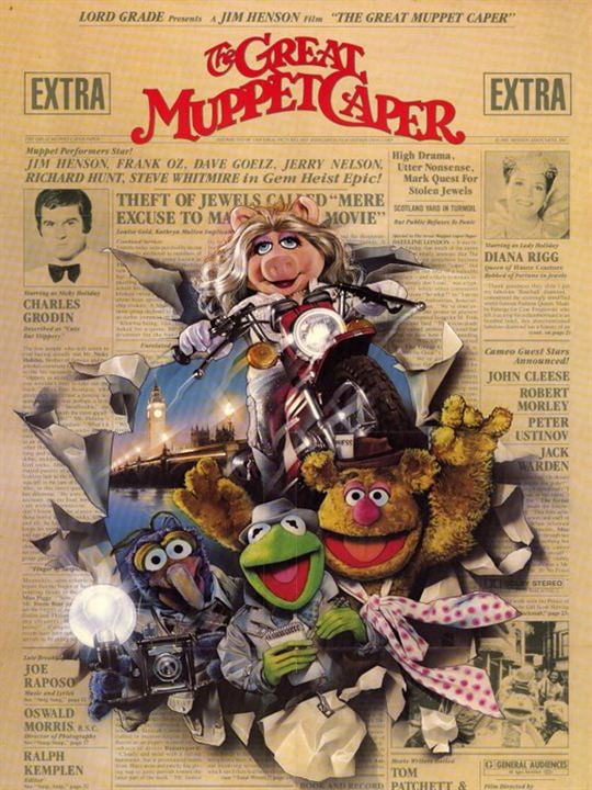 Der große Muppet Krimi : Kinoposter