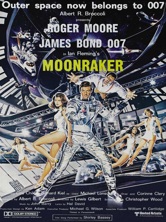 James Bond 007 - Moonraker : Kinoposter